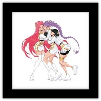 Gallery Pops Netflix KPop Demon Hunters (2025) - Huntrix Hugging Wall Art, Black Framed Version