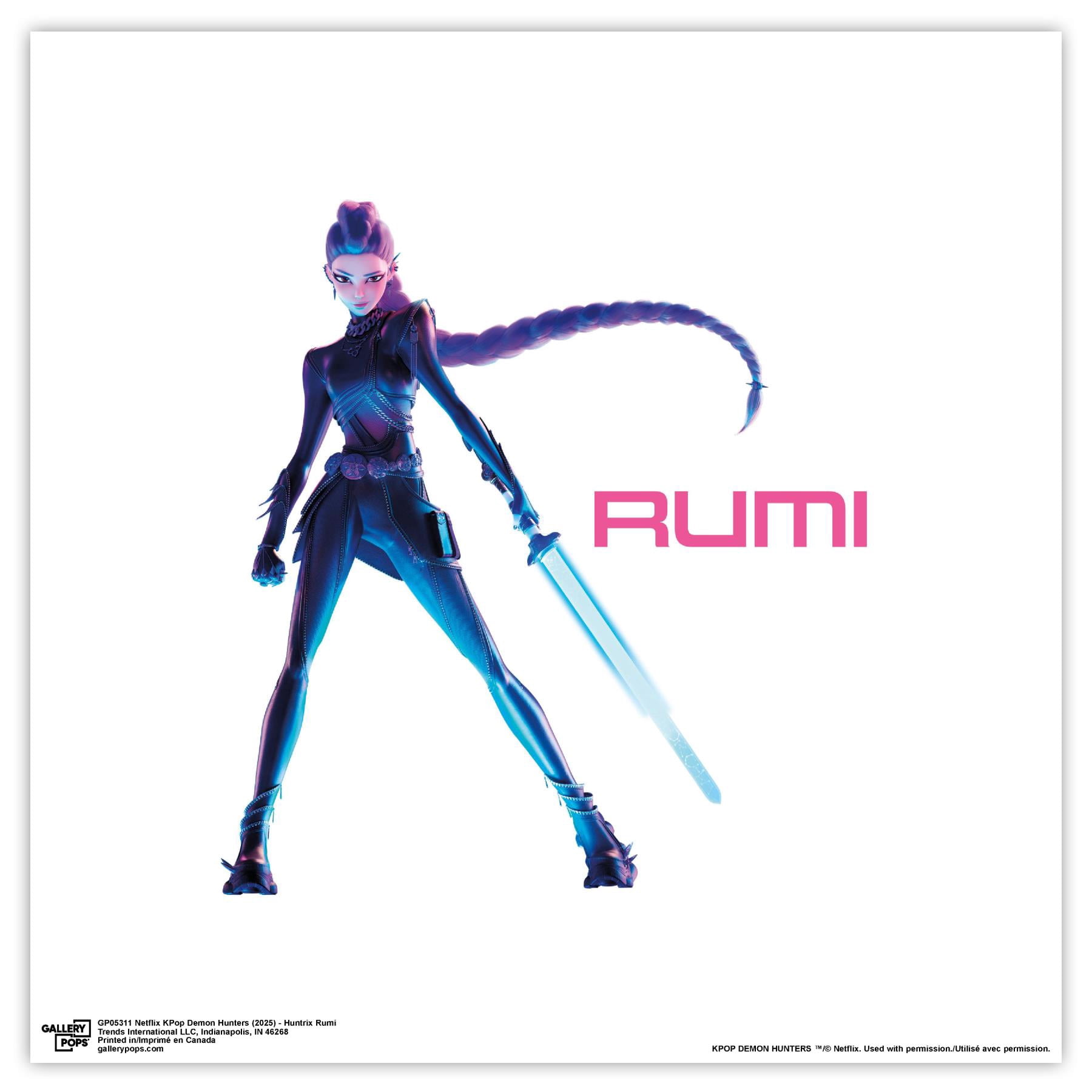 Gallery Pops Netflix KPop Demon Hunters (2025) - Huntrix Rumi Wall