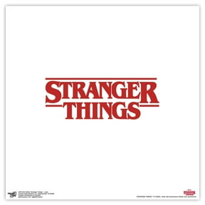 Gallery Pops Netflix Stranger Things - Logo Wall Art, Unframed Version, 12" x 12"