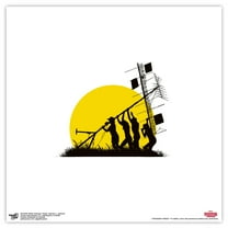 Gallery Pops Netflix Stranger Things: Season 2 - Antenna Wall Art, Unframed Version, 12" x 12"