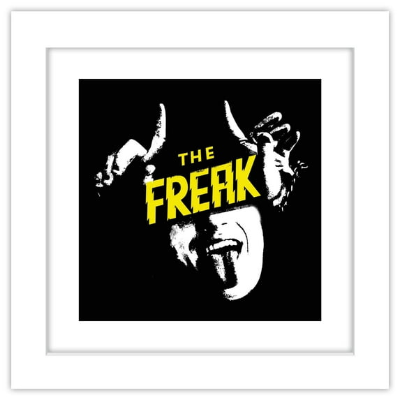Gallery Pops Netflix Stranger Things: Season 4 - Eddie Munson The Freak Wall Art, White Framed Version, 12" x 12"