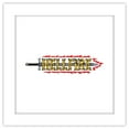 thumbnail image 1 of Gallery Pops Netflix Stranger Things: Season 4 - Hellfire Sword Wall Art, White Framed Version, 12" x 12", 1 of 6