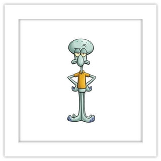 Trends International Gallery Pops Nickelodeon SpongeBob SquarePants -  Plankton Wall Art Wall Poster, 12 x 12, White Framed Version