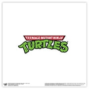 Gallery Pops Nickelodeon Teenage Mutant Ninja Turtles - Classic Logo Wall Art, Unframed Version, 12" x 12"