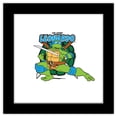 thumbnail image 1 of Gallery Pops Nickelodeon Teenage Mutant Ninja Turtles - Leonardo Patch Wall Art, Black Framed Version, 12" x 12", 1 of 5