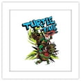 thumbnail image 1 of Gallery Pops Nickelodeon Teenage Mutant Ninja Turtles: Mutant Mayhem - Brotherhood Turtle Time Wall Art, White Framed Version, 12" x 12", 1 of 5