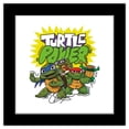 thumbnail image 1 of Gallery Pops Nickelodeon Teenage Mutant Ninja Turtles: Mutant Mayhem - Mini Mutants Turtle Power Wall Art, Black Framed Version, 12" x 12", 1 of 5