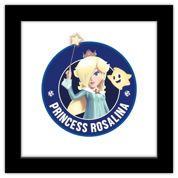 Gallery Pops® Nintendo The Super Mario Galaxy Movie (2026) - Rosalina Ring Wall Art, Black Framed Version