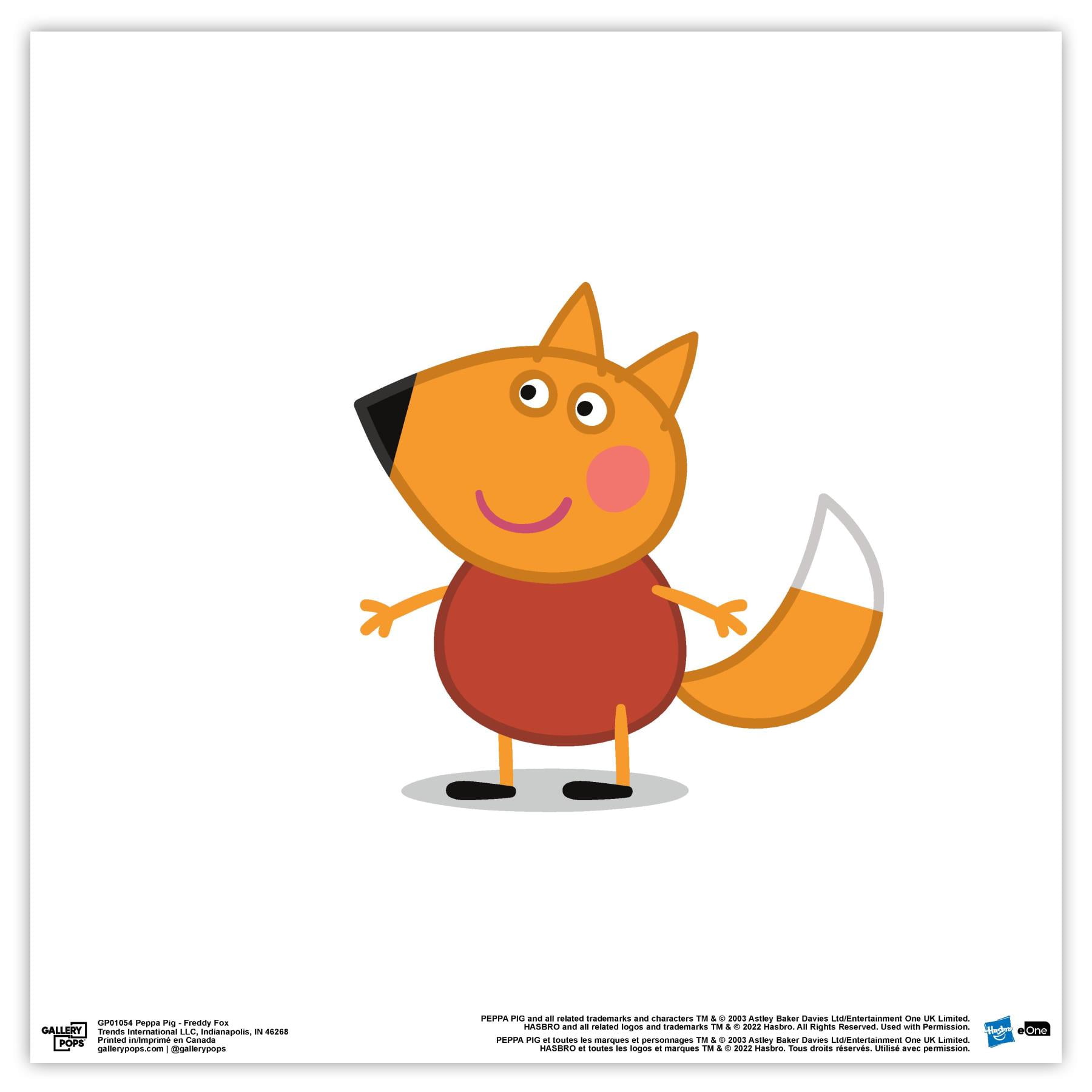 Gallery Pops Peppa Pig Freddy Fox Wall Art Walmart