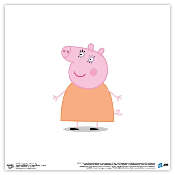 Gallery Pops Peppa Pig - Mummy Pig Wall Art