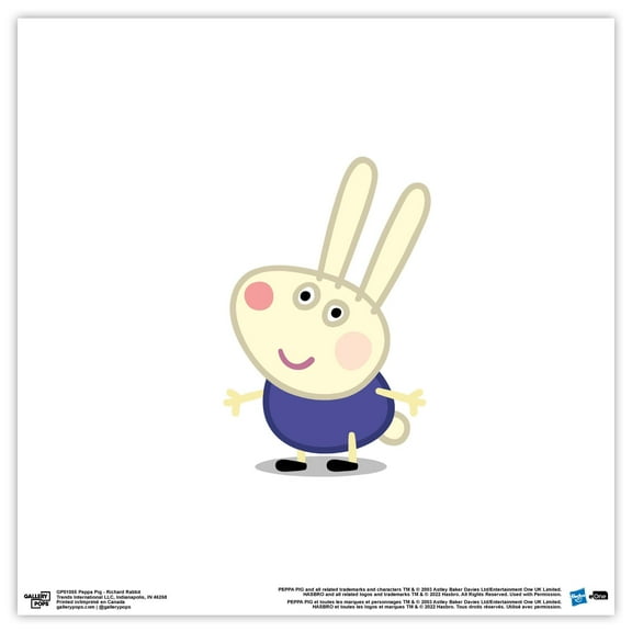 Gallery Pops Peppa Pig - Richard Rabbit Wall Art