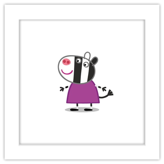 Gallery Pops Peppa Pig - Zoe Zebra Wall Art