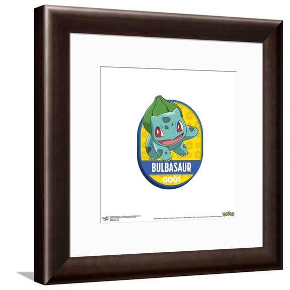 Gallery Pops Pokmon - All-Time Favorites #0001 Bulbasaur Canvas Wall Art, Unframed Version