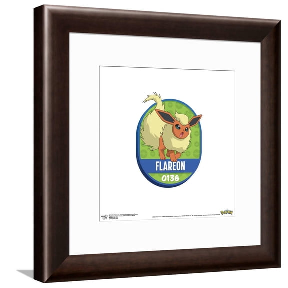 Gallery Pops Pokmon - All-Time Favorites #0136 Flareon Canvas Wall Art, Unframed Version