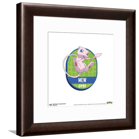 Gallery Pops® Pokémon - All-Time Favorites #0151 Mew Canvas Wall Art, Unframed Version