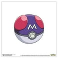 thumbnail image 1 of Gallery Pops Pokemon - Master Ball Wall Art, Unframed Version, 12" x 12", 1 of 5