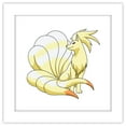 thumbnail image 1 of Gallery Pops Pokemon - Ninetales Wall Art, White Framed Version, 12" x 12", 1 of 5