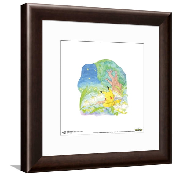 Gallery Pops® Pokémon - Pikachu Sleepy Meadow Canvas Wall Art, Unframed Version