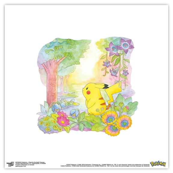 Gallery Pops® Pokémon - Pikachu Sunlight Canopy Wall Art