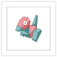 thumbnail image 1 of Gallery Pops Pokemon - Porygon Wall Art, White Framed Version, 12" x 12", 1 of 5