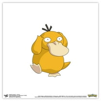 Gallery Pops Pokemon - Psyduck Wall Art, Unframed Version, 12" x 12"