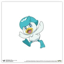 Gallery Pops Pokemon - Quaxly Wall Art, Unframed Version, 12" x 12"