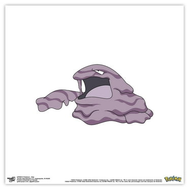 Gallery Pops Pokemon - Muk Wall Art, Unframed Version, 12" x 12"