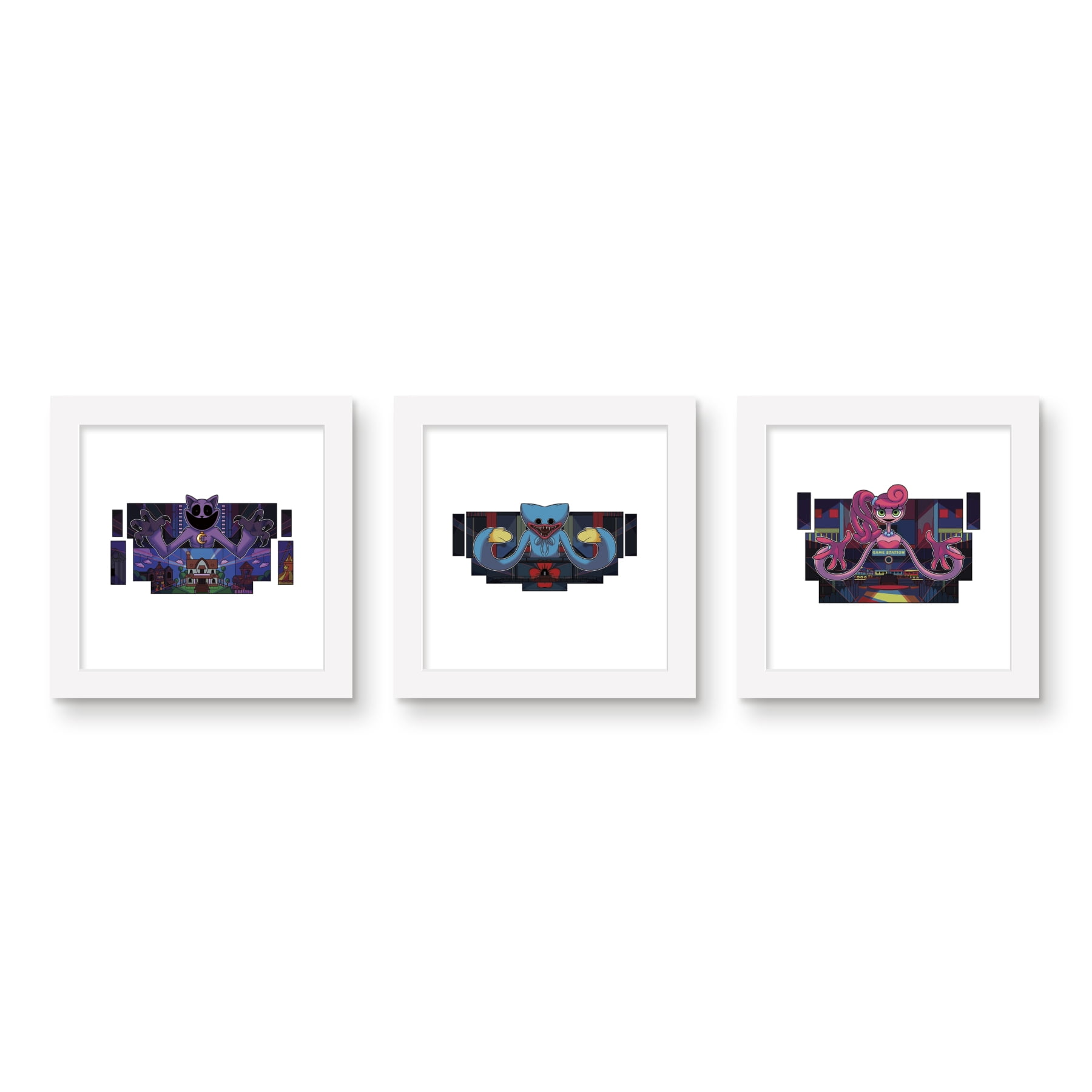 Gallery Pops Poppy Playtime: Chapter 3 - Strings Wall Art Bundle (3 ...