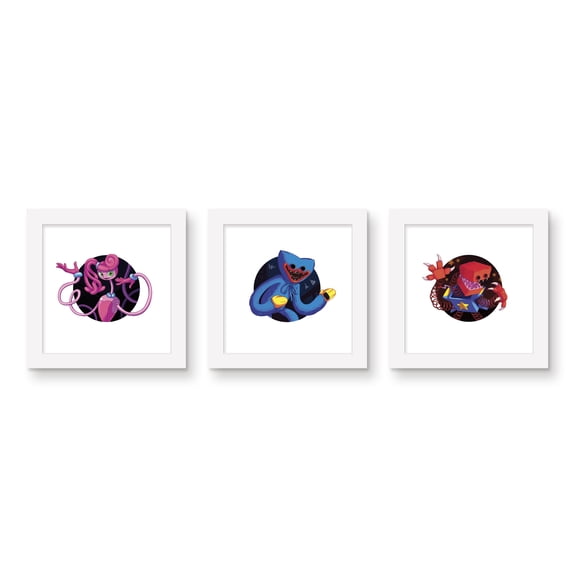 Gallery Pops Poppy Playtime - Character Wall Art Bundle (3-Pack)