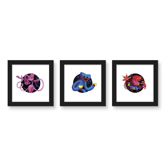 Gallery Pops Poppy Playtime - Character Wall Art Bundle (3-Pack)