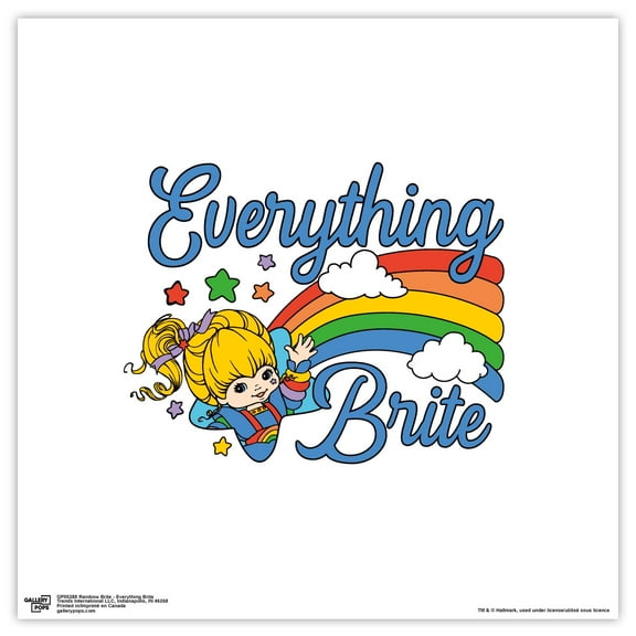 Gallery Pops Rainbow Brite - Everything Brite Wall Art