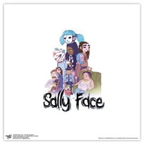 Gallery Pops Sally Face - Strange Neighbors Wall Art, Unframed Version, 12" x 12"