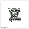 thumbnail image 1 of Gallery Pops Sanrio Aggretsuko - Metal Head Emblem Wall Art, Unframed Version, 12" x 12", 1 of 5