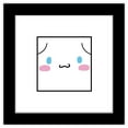 thumbnail image 1 of Gallery Pops Sanrio Cinnamoroll - Cinnamoroll Happy Face Wall Art, Black Framed Version, 12" x 12", 1 of 5