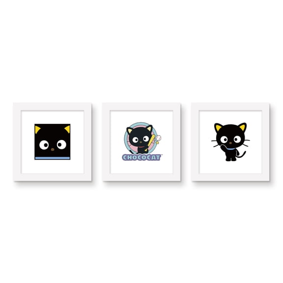 Gallery Pops Sanrio Hello Kitty - Chococat Wall Art Bundle (3-Pack)