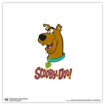 Gallery Pops Scooby-Doo - Scooby-Doo Headshot Wall Art, Unframed Version, 12" x 12"