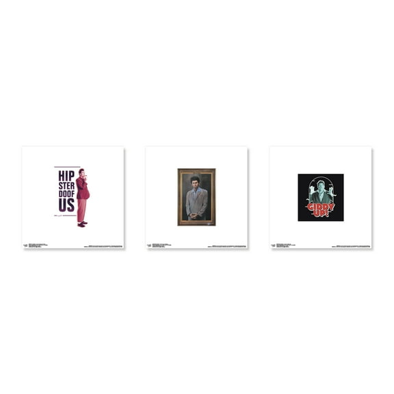 Gallery Pops Seinfeld - Kramer Wall Art Bundle (3-Pack)