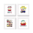 thumbnail image 1 of Gallery Pops South Park - Cartman Wall Art Bundle (4-Pack), 1 of 5