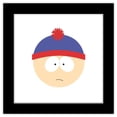 thumbnail image 1 of Gallery Pops South Park - Stan Head Wall Art, Black Framed Version, 12" x 12", 1 of 4