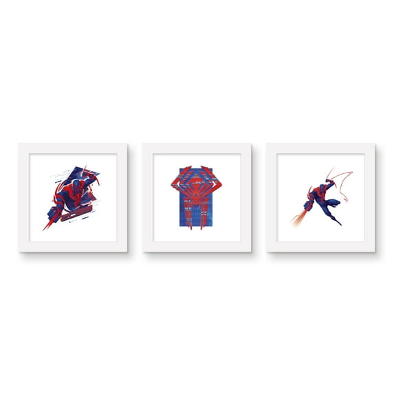 Gallery Pops Spider-Man: Across the Spider-Verse - Spider-Man 2099 Wall Art Bundle (3-Pack)
