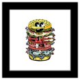 thumbnail image 1 of Gallery Pops SpongeBob Squarepants - Krustypants Krabbby Patty Wall Art, Black Framed Version, 12" x 12", 1 of 5