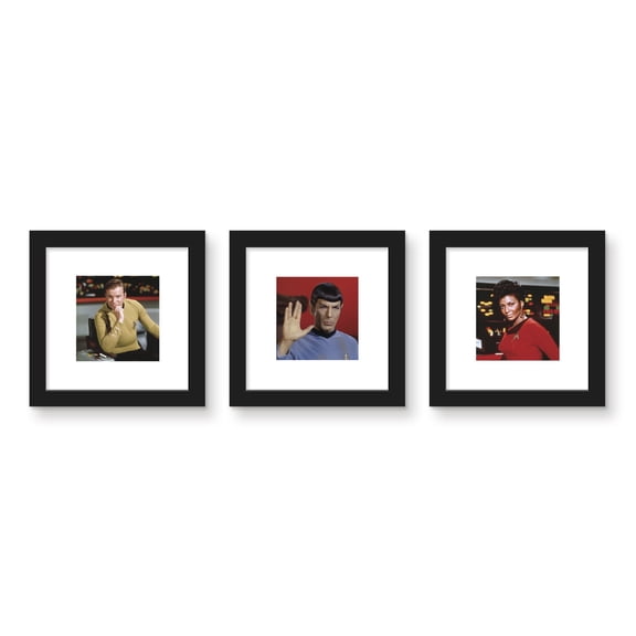 Gallery Pops Star Trek - Crew Photography Wall Art Bundle (3-Pack)