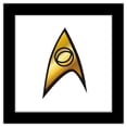 thumbnail image 1 of Gallery Pops Star Trek - Sciences Insignia Wall Art, Black Framed Version, 12" x 12", 1 of 6