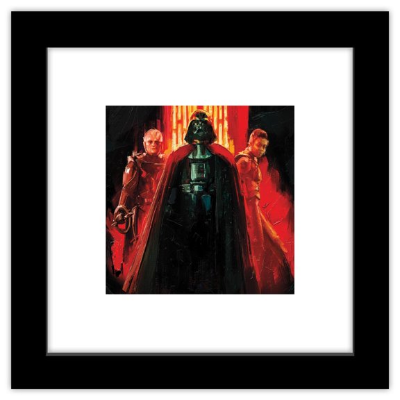 Gallery Pops Star Wars: Obi-Wan Kenobi - Third Sister Painting Wall Art, Black Framed Version, 12" x 12"