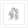 thumbnail image 1 of Gallery Pops Star Wars: Saga - Mid-Century Modern R2-D2 Wall Art, White Framed Version, 12" x 12", 1 of 5