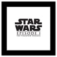 thumbnail image 1 of Gallery Pops Star Wars: Saga - The Phantom Menace Prequel Logo Wall Art, Black Framed Version, 12" x 12", 1 of 5