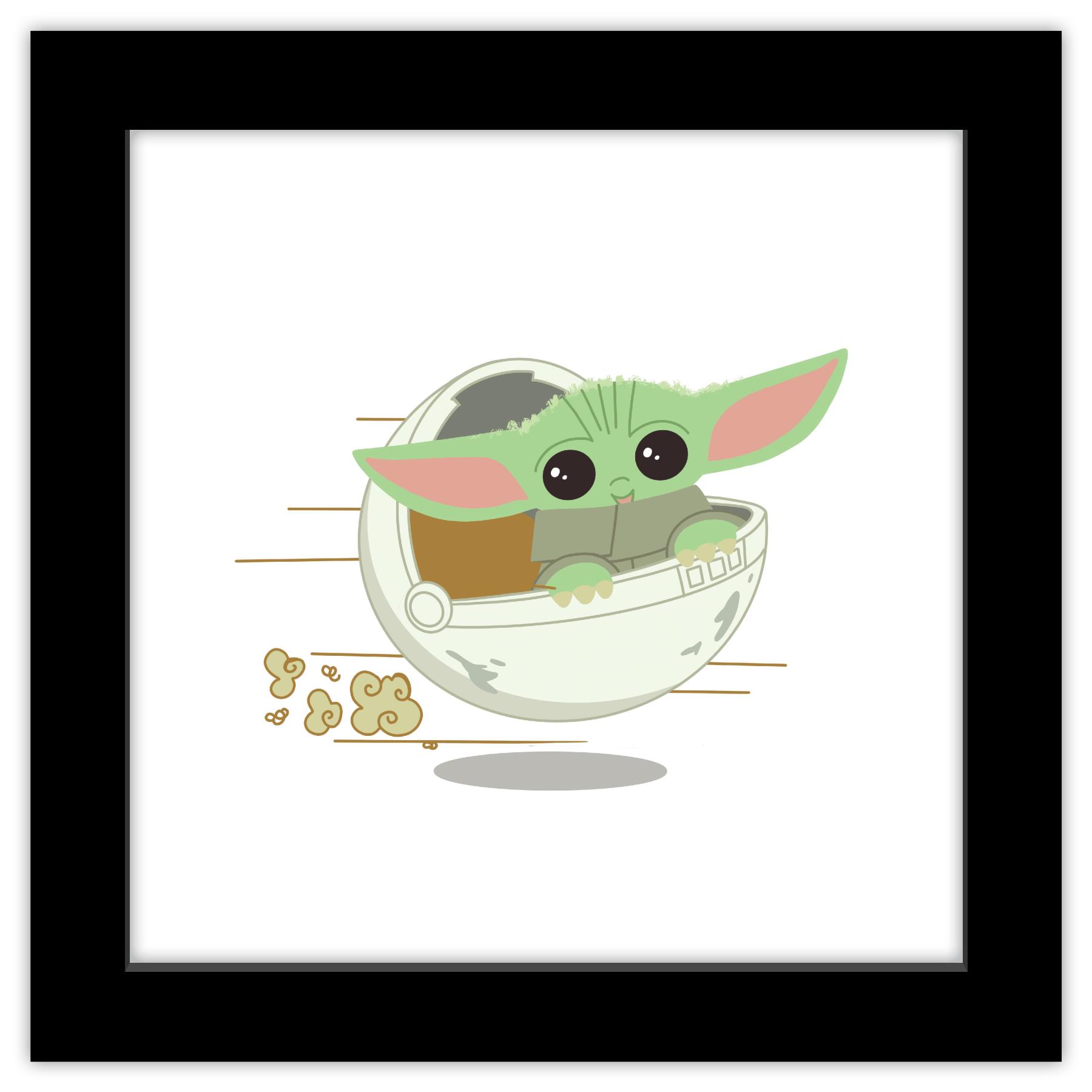 Gallery Pops Star Wars: The Mandalorian - Grogu - Fast Pod Wall Art ...