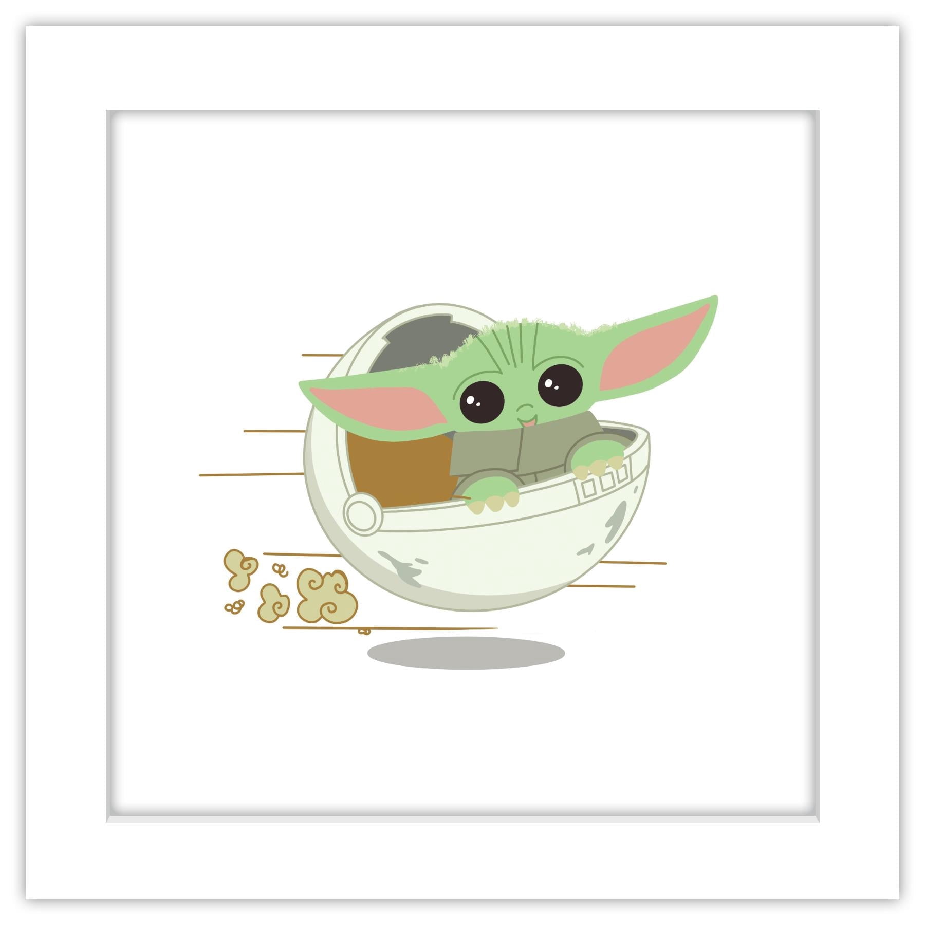 Gallery Pops Star Wars: The Mandalorian - Grogu - Fast Pod Wall Art ...