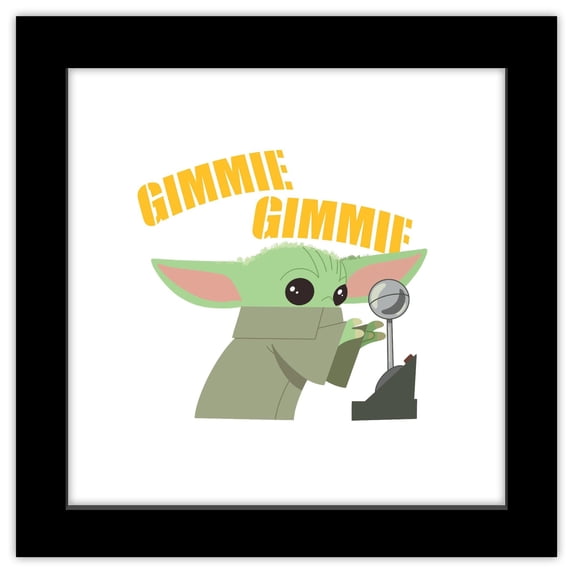 Gallery Pops Star Wars: The Mandalorian - Grogu - Gimmie Wall Art ...