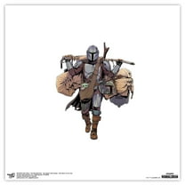 Gallery Pops Star Wars: The Mandalorian - We Have To Go, Kid Wall Art, Unframed Version, 12" x 12"